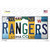 Rangers New York Strip Art Novelty Sticker Decal