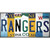Rangers New York Strip Art Novelty Sticker Decal
