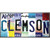 Clemson Strip Art Novelty Sticker Decal