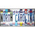 North Carolina Strip Art Novelty Sticker Decal