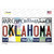 Oklahoma Strip Art Novelty Sticker Decal