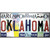 Oklahoma Strip Art Novelty Sticker Decal