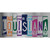 Louisiana Art Novelty Sticker Decal