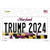 Trump 2024 Maryland Novelty Sticker Decal