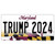 Trump 2024 Maryland Novelty Sticker Decal