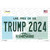 Trump 2024 New Hampshire Novelty Sticker Decal