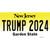 Trump 2024 New Jersey Novelty Sticker Decal