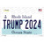 Trump 2024 Rhode Island Novelty Sticker Decal