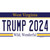 Trump 2024 West Virginia Novelty Sticker Decal
