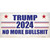 Trump 2024 No More Bullshit Novelty Sticker Decal