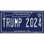 Trump 2024 Tennessee Blue Novelty Sticker Decal