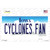 Cyclones Fan Novelty Sticker Decal