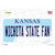 Wichita State Fan Novelty Sticker Decal