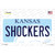 Shockers Novelty Sticker Decal