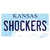 Shockers Novelty Sticker Decal