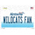Wildcats Fan Kentucky Novelty Sticker Decal