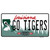Louisiana Go Tigers Novelty Sticker Decal