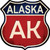 Alaska Novelty Highway Shield Sticker Decal