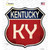 Kentucky Novelty Highway Shield Sticker Decal