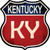 Kentucky Novelty Highway Shield Sticker Decal