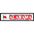 Alabama Outline Novelty Narrow Sticker Decal