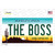 The Boss Arizona Novelty Sticker Decal