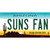 Suns Fan Arizona Novelty Sticker Decal