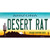 Desert Rat Arizona Novelty Sticker Decal