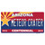 Arizona Centennial Meteor Crater Novelty Sticker Decal