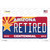 Arizona Centennial Retired Novelty Sticker Decal