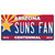 Arizona Centennial Suns Fan Novelty Sticker Decal