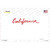 California State Background Novelty Sticker Decal