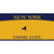 New York State Blanks Novelty Sticker Decal