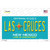 Las Cruces New Mexico Teal Novelty Sticker Decal