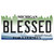 Blessed Michigan State Novelty Sticker Decal