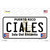 Ciales Novelty Sticker Decal