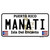 Manati Puerto Rico Novelty Sticker Decal
