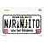 Naranjito Puerto Rico Novelty Sticker Decal