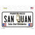 San Juan Puerto Rico Novelty Sticker Decal