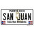 San Juan Puerto Rico Novelty Sticker Decal