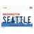 Seattle Washington Novelty Sticker Decal