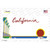 California State Blank Novelty Sticker Decal