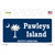 Pawleys Island Novelty Sticker Decal