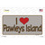 Love Pawleys Island Novelty Sticker Decal