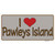 Love Pawleys Island Novelty Sticker Decal
