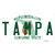 Tampa Florida Novelty Sticker Decal