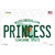Princess Florida Novelty Sticker Decal
