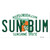 Sun Bum Florida Novelty Sticker Decal