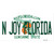 N Joy Florida Novelty Sticker Decal