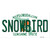 Snowbird Florida Novelty Sticker Decal